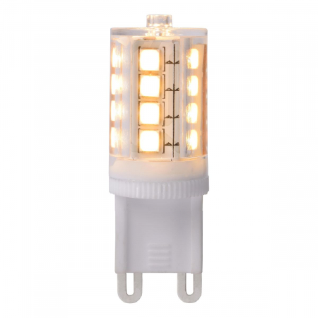 Лампа светодиодная диммируемая Lucide Led Bulb G9 3,5W 2700K прозрачная 49026/03/31