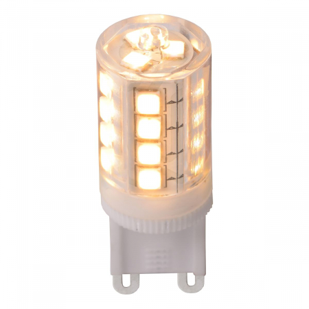 Лампа светодиодная диммируемая Lucide Led Bulb G9 3,5W 2700K прозрачная 49026/03/31