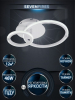 Потолочный светильник Seven Fires Sindi SF5054/2C-WT-CR