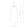 Плафон Nowodvorski Cameleon Pear L 8532