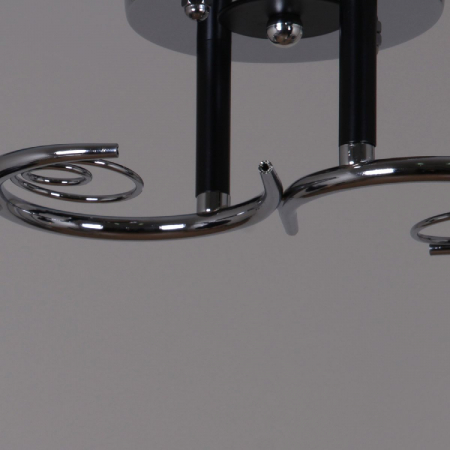 Потолочный светильник Reluce 70139-3.3-02 CR+BK