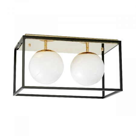 Потолочный светильник Lumina Deco Maldini LDC 8060-2 F.GD+BK