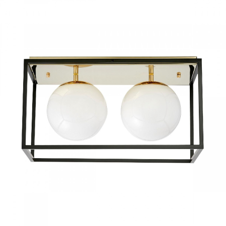 Потолочный светильник Lumina Deco Maldini LDC 8060-2 F.GD+BK