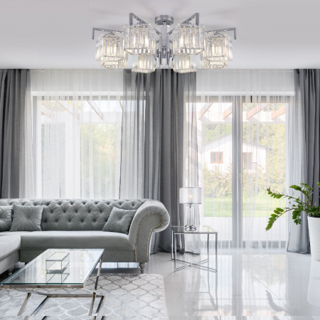 10126/8 хром/прозрачный хрусталь Strotskis Smart (10117/8)