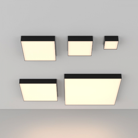 Потолочный светильник Maytoni Zon C032CL-90W3K-SQ-B