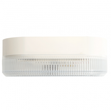 Настенно-потолочный светильник Feron 51511 Светодиодный светильник серии TR ЖКХ Овал 12Вт, 4000К, призма, IP53