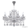 Подвесная люстра Bohemia Ivele Crystal 5413/8/200 Ni Clear/M-1H