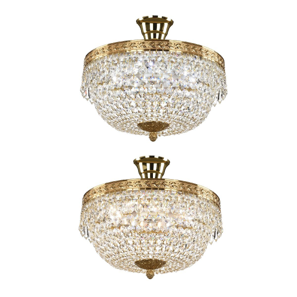 Потолочный светильник Bohemia Ivele Crystal 19011/35IV/LED-DIM G