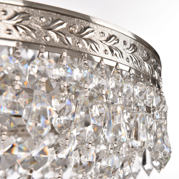 Потолочный светильник Bohemia Ivele Crystal 19011/35IV/LED-DIM Ni