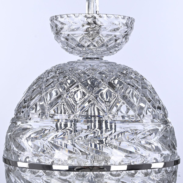 Подвесной светильник Bohemia Ivele Crystal 5480/20 Ni Clear/M-1F