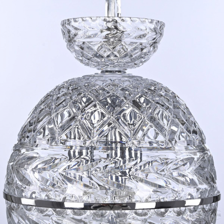 Подвесной светильник Bohemia Ivele Crystal 5480/20 Ni Clear/M-1F