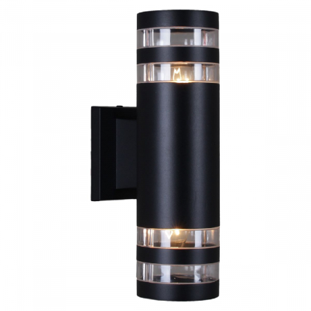 Уличный настенный светильник Reluce 86227-9.2-002CT 2*E27 BK