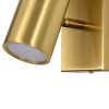 Спот Escada Stigma 10283/1LED Brass с 1 плафоном латунь/черный цвет