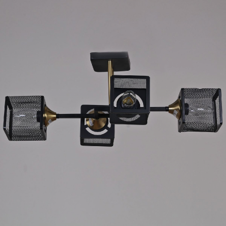 Потолочный светильник Reluce 06400-0.3-04 BK+COP