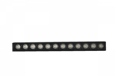 Трековый магнитный светильник iLedex Vision 4822-002-L235-12W-38DG-4000K-BK