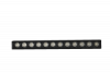 Трековый магнитный светильник iLedex Vision 4822-002-L235-12W-38DG-4000K-BK