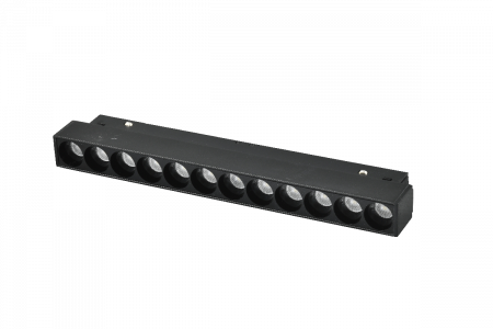 Трековый магнитный светильник iLedex Vision 4822-002-L235-12W-38DG-4000K-BK