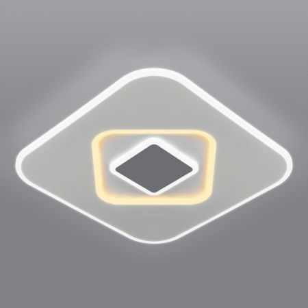 Накладной светильник Eurosvet 90218/1 белый/ серый