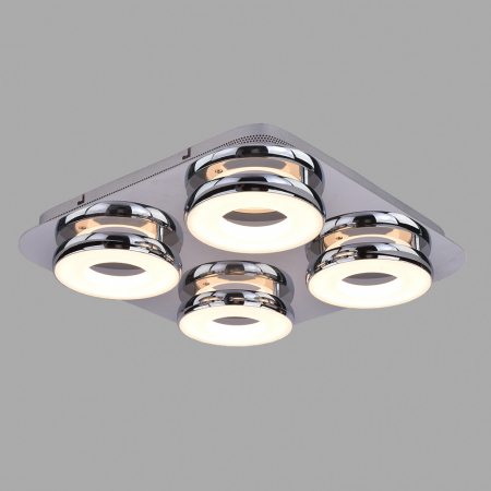 Потолочный светильник Elvan LU-151/4-24W-NH-Ch