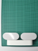 Уличный настенный светодиодный светильник Elvan GW-820A/2-12W-WW-Wh
