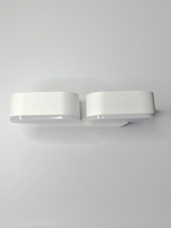 Уличный настенный светодиодный светильник Elvan GW-820A/2-12W-WW-Wh