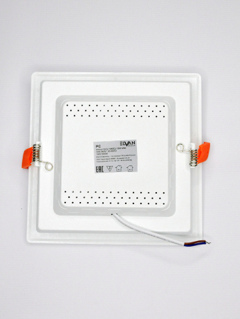 Встраиваемый светильник Elvan VLS-106SQ-18W-WW-Wh