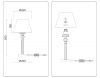 Настольная лампа Ambrella Light High Light Heigh Light LH71007
