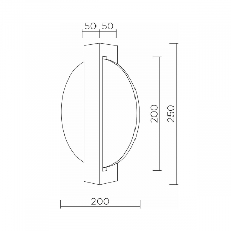 Настенный светильник LED4U L7366-2 BS