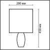 Настольная лампа Lumion Comfi Lapuna 8122/1T