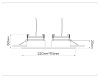 Встраиваемый светильник Ambrella Light GX Standard Tech Techno Spot TN52343