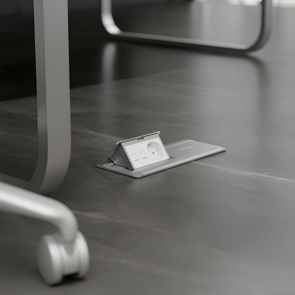 Блок розеточный выдвижной Werkel Slot 8 модулей 4690389211737 W8078065 a069367