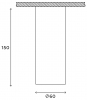 Накладной светильник Hesby Lighting Focus HSBL_0100