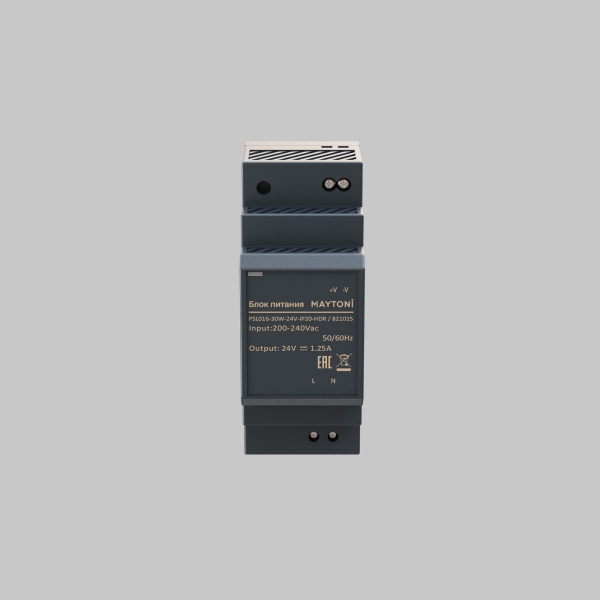 Блок питания Maytoni PSL016 30Вт DC24В IP20 821015