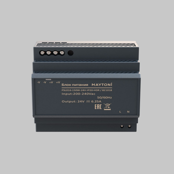 Блок питания Maytoni PSL016 150Вт DC24В IP20 821018