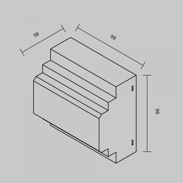 Блок питания Maytoni PSL016 100Вт DC24В IP20 821017