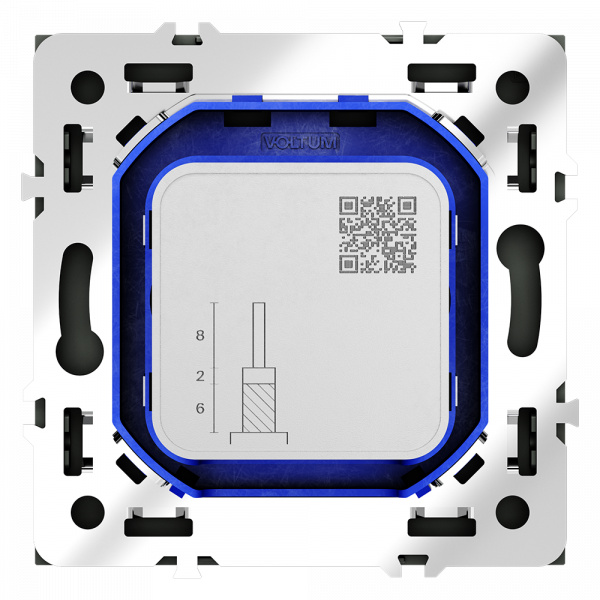 Розетка телевизионная Voltum S70 VLS060406