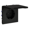 Розетка с защитными шторками и крышкой Voltum S70 VLS040308