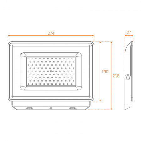 Прожектор Wolta WFL-100W/06