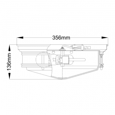 Потолочный светильник Hinkley Hadley HK-HADLEY-F-BR