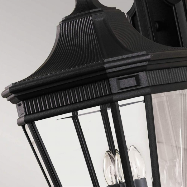 Уличный настенный светильник Feiss Cotswold lane FE-COTSLN2-L-BK