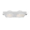 Встраиваемый светильник Maytoni Gyps Modern DL124-GU10-02-TRS-W