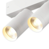 Трековый однофазный светильник AM Group Plain Opal AM590 2X10W 4000K WH