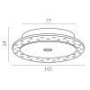 Рамка скрытого монтажа плоская для светильников Lightstar Spira 0742х6 (D85) 074206-02