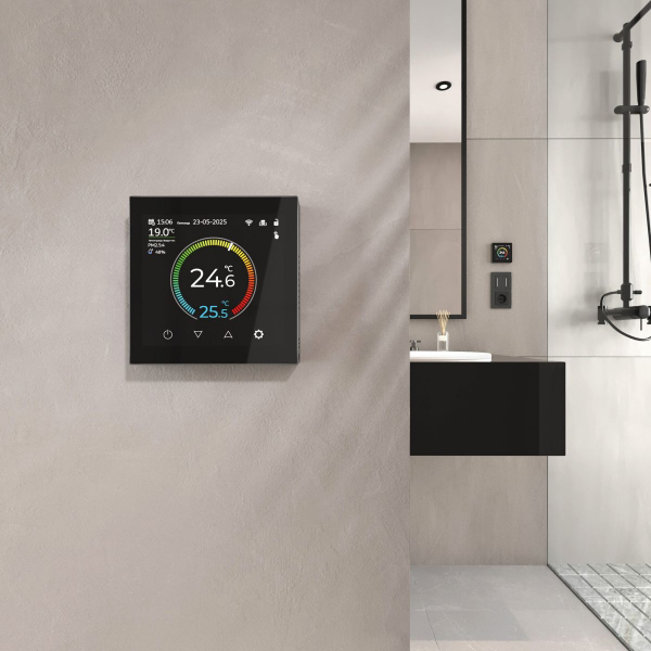 Умный сенсорный терморегулятор с LCD дисплеем Werkel W1851108 4690389217395 a071214