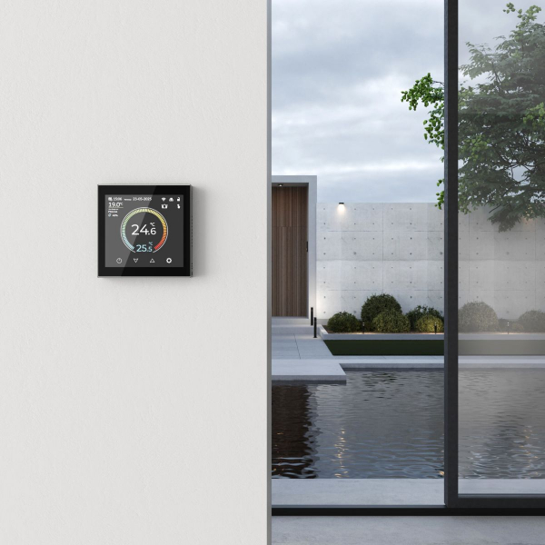 Умный сенсорный терморегулятор с LCD дисплеем Werkel W1851108 4690389217395 a071214