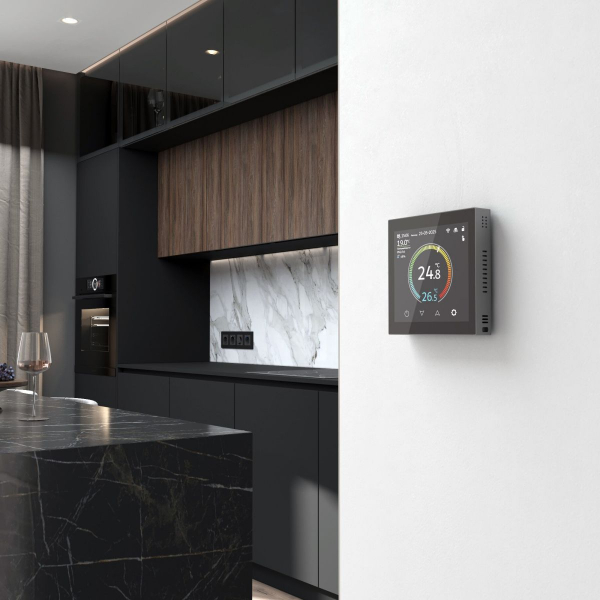 Умный сенсорный терморегулятор с LCD дисплеем Werkel W1851108 4690389217395 a071214