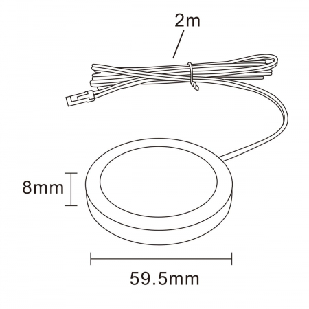 Накладной мебельный светильник Lightstar Mobiled 036230