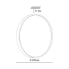 Настенно-потолочный светильник Sonex Color Mavic 7743/ELN