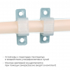 Комплект (5шт) крепежей для светодиодной ленты НЕОН COB 220В, 288д/м арт.17-51/52/53 Apeyron 09-144