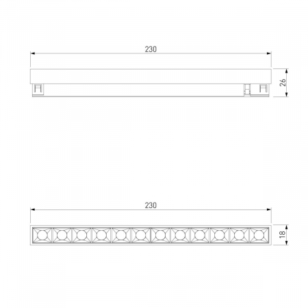 Трековый магнитный светильник Elektrostandard 85528/01 4690389218736 a071847